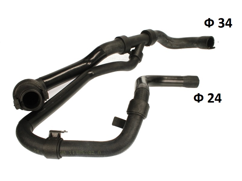 Маркуч долен радиатор - OZNV 66503 за PEUGEOT, CITROEN